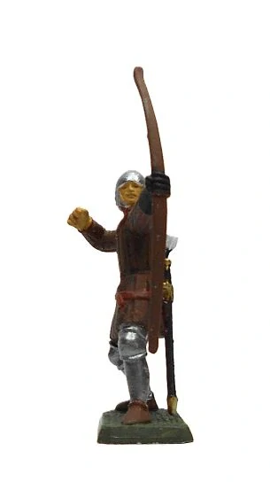 Anglický stredoveký cínový vojak AV10F