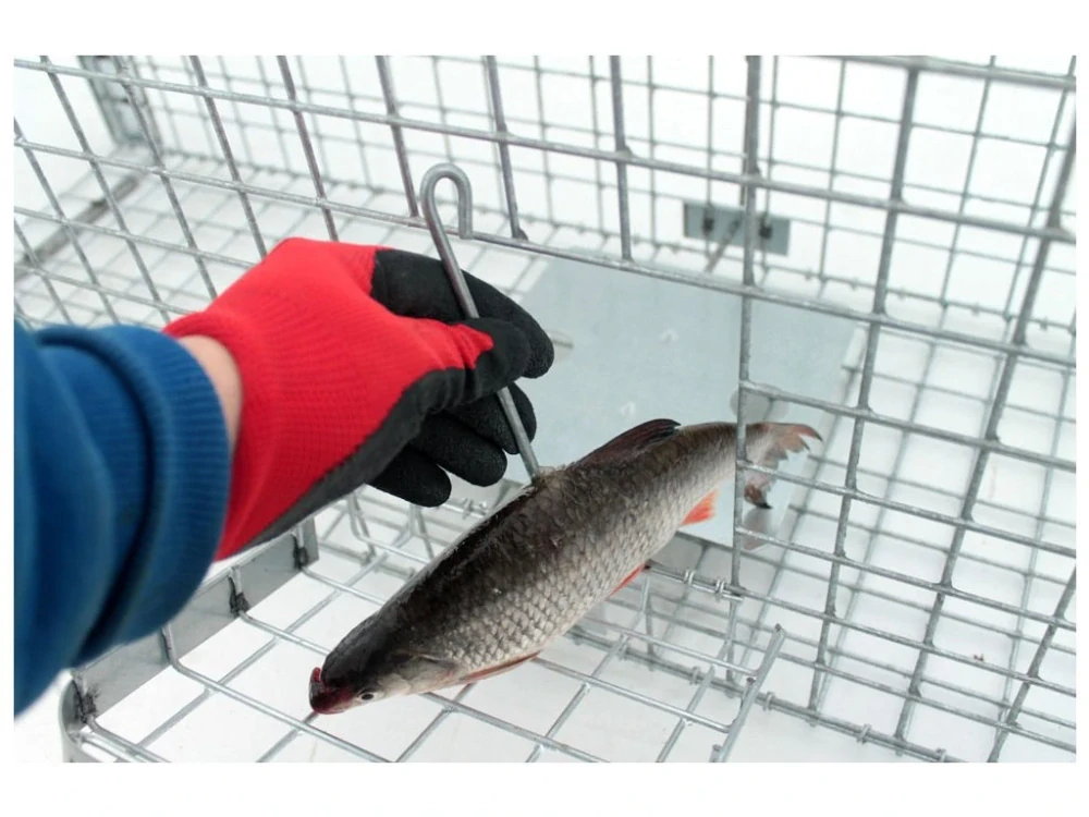 Profesionálna odchytová pasca na líšky, kuny a mačky 130x34x34V2