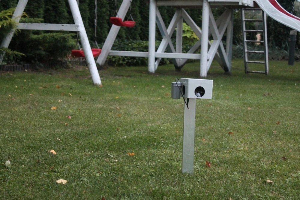 Profesionálny odpudzovač kún, potkanov a myší, dosah 360°