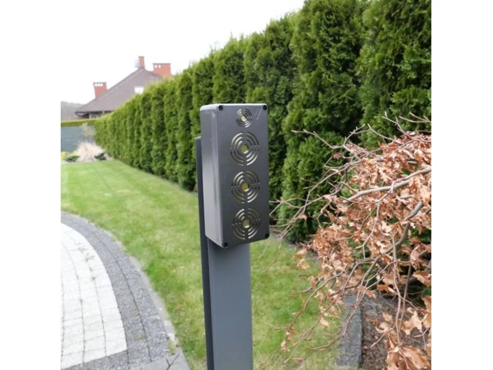 Profesionálny odpudzovač kún, potkanov a myší Viano, akumulátorový 3000m2