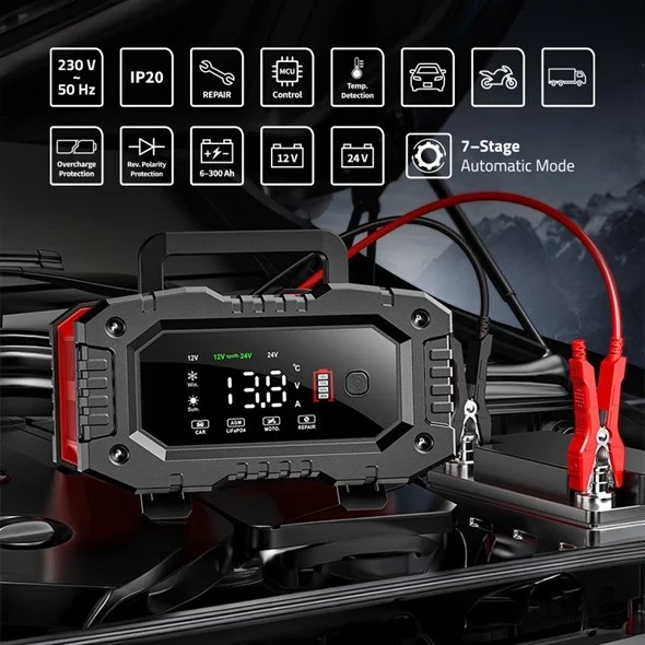 Nabíjačka akumulátorov GETI GCA003